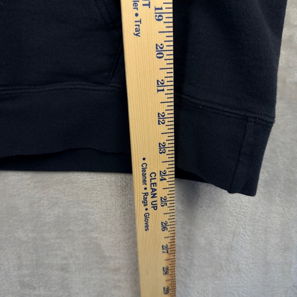 Thrasher Magazine Black Hoodie Ice Spellout Logo Graphic Sweatshirt Mens M - Picture 6 of 8